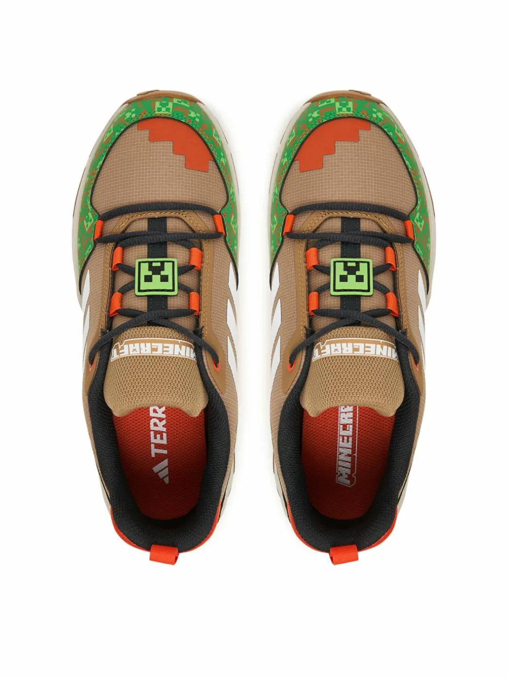 Scarpe da trekking Minecraft Terrex Ax4R Hiking JR1289 Marrone