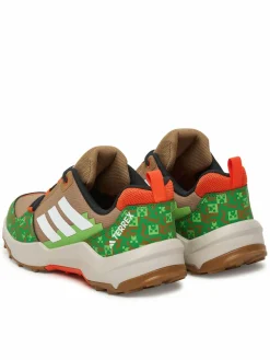Scarpe da trekking Minecraft Terrex Ax4R Hiking JR1289 Marrone