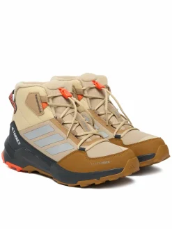 Scarpe da trekking Terrex Ax4r Mid CLIMAWARM+ Hiking JS2922 Marrone