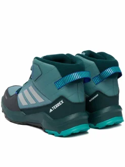 Scarpe da trekking Terrex Ax4r Mid CLIMAWARM+ Hiking JS2923 Verde