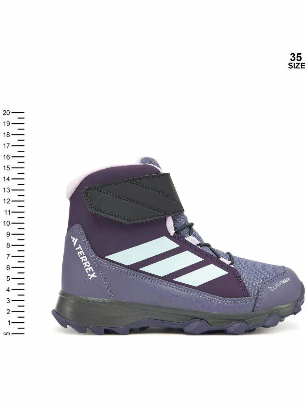 Scarpe da trekking Terrex Snow Cw JR4190 Viola