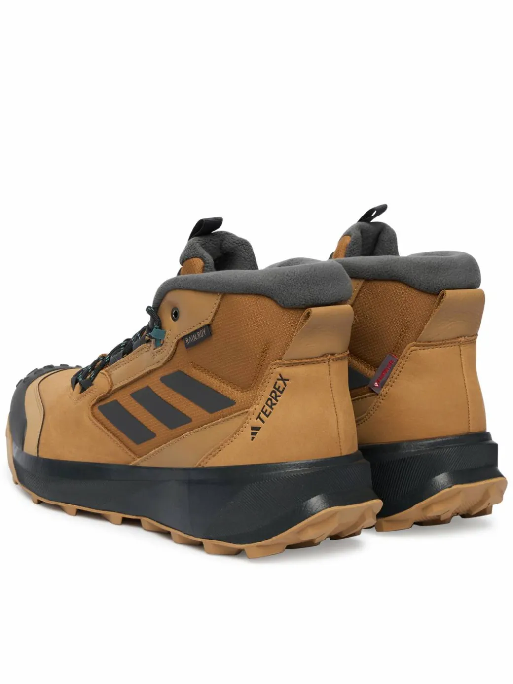 Scarpe da trekking Terrex Winter Leather Mid Cut Rain.Rdy Cold JR5297 Marrone