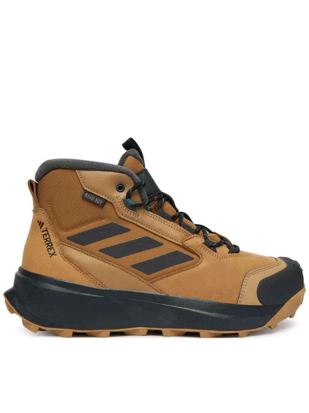 Scarpe da trekking Terrex Winter Leather Mid Cut Rain.Rdy Cold JR5297 Marrone