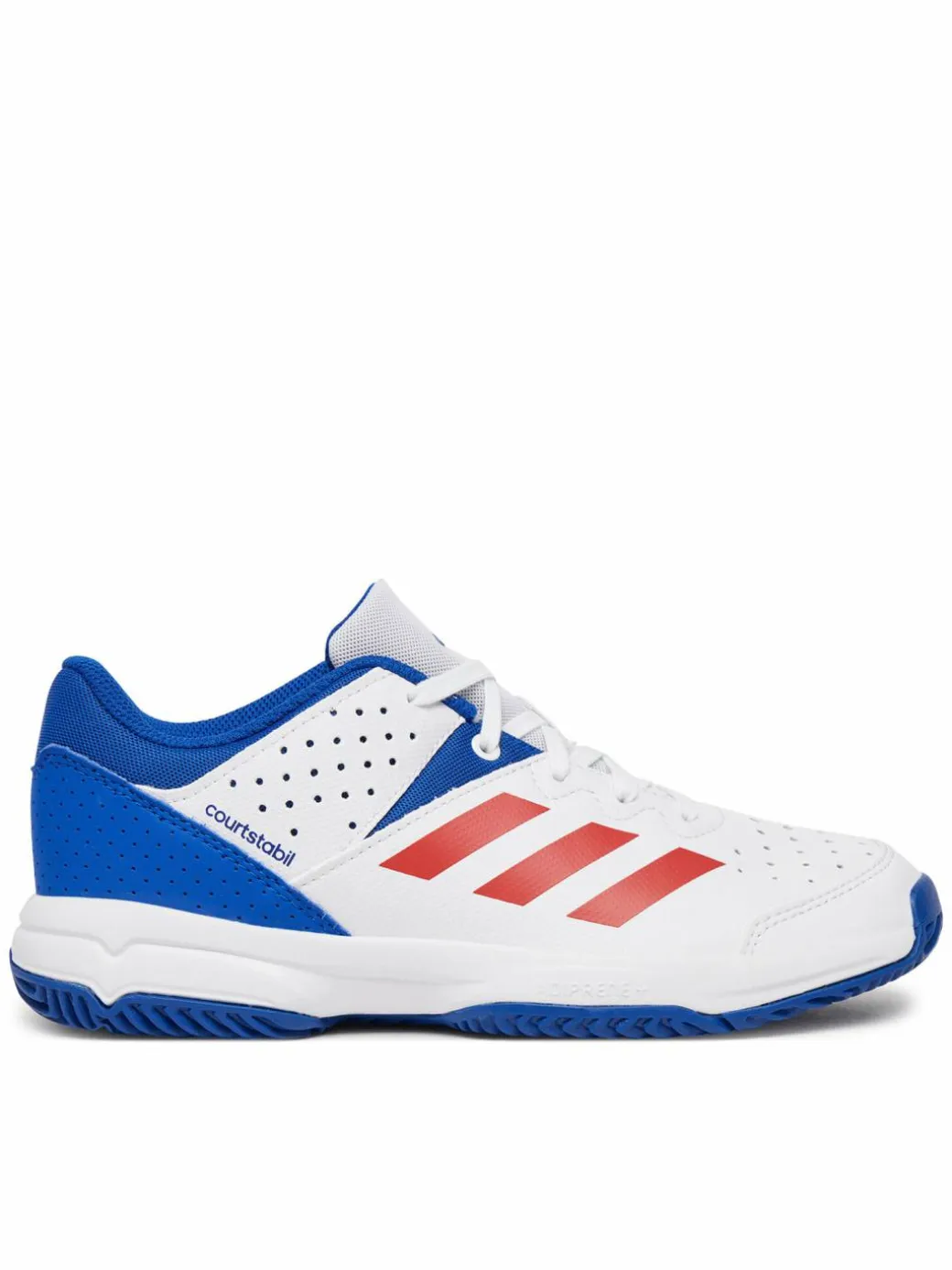 Scarpe indoor Court Stabil Shoes IH5548 Bianco