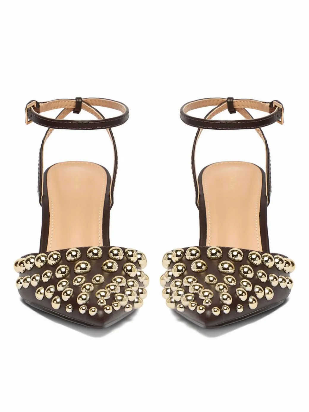 Scarpe stiletto CEO-HY0570-1 Marrone