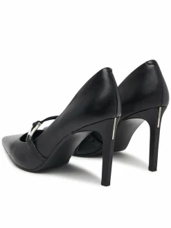 Scarpe stiletto Ess Stiletto 90 Hdw Lth HW0HW03303 Nero