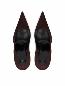 Scarpe stiletto SA-16L-62E2-V590 Marrone scuro