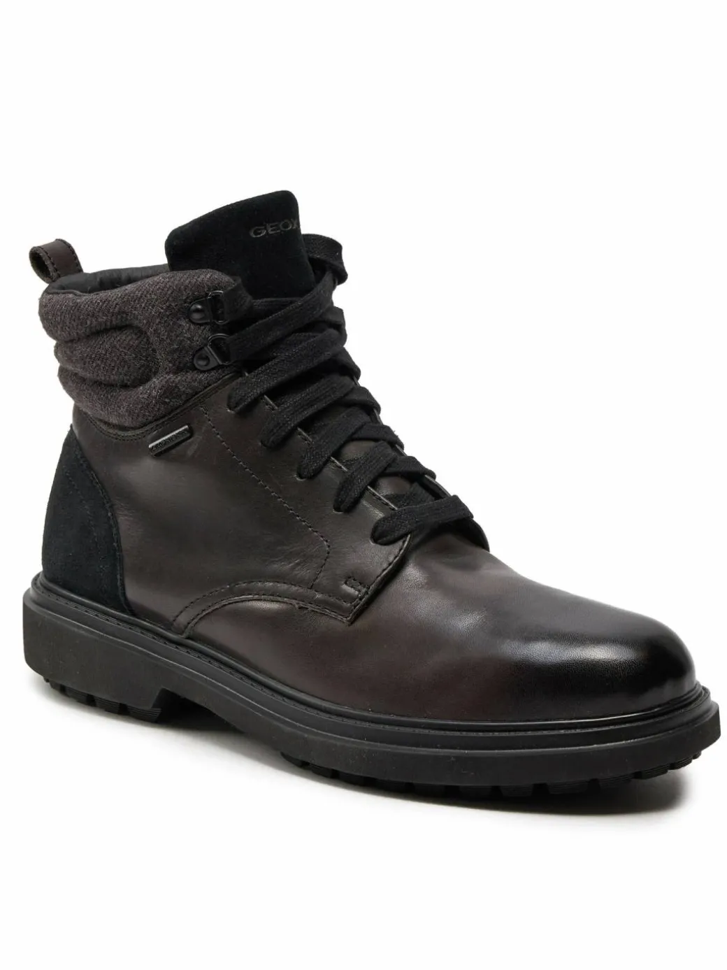 Scarponcini U Faloria B Abx U36FBB 0FF22 C9999 Nero