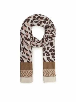 Scialle 2A6041 T4286 Marrone