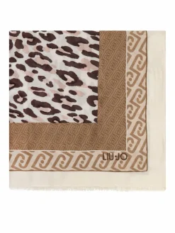 Scialle 2A6041 T4286 Marrone
