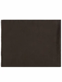 Scialle Emblem Aop Glossy Tonal Scarf LV04F8096G Marrone scuro
