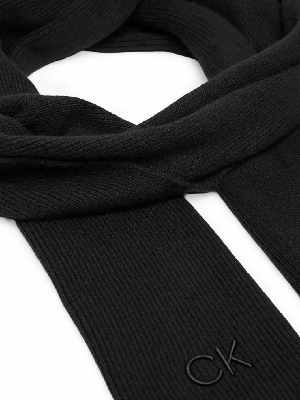 Sciarpa Embroidery Fine K60K612601 Nero