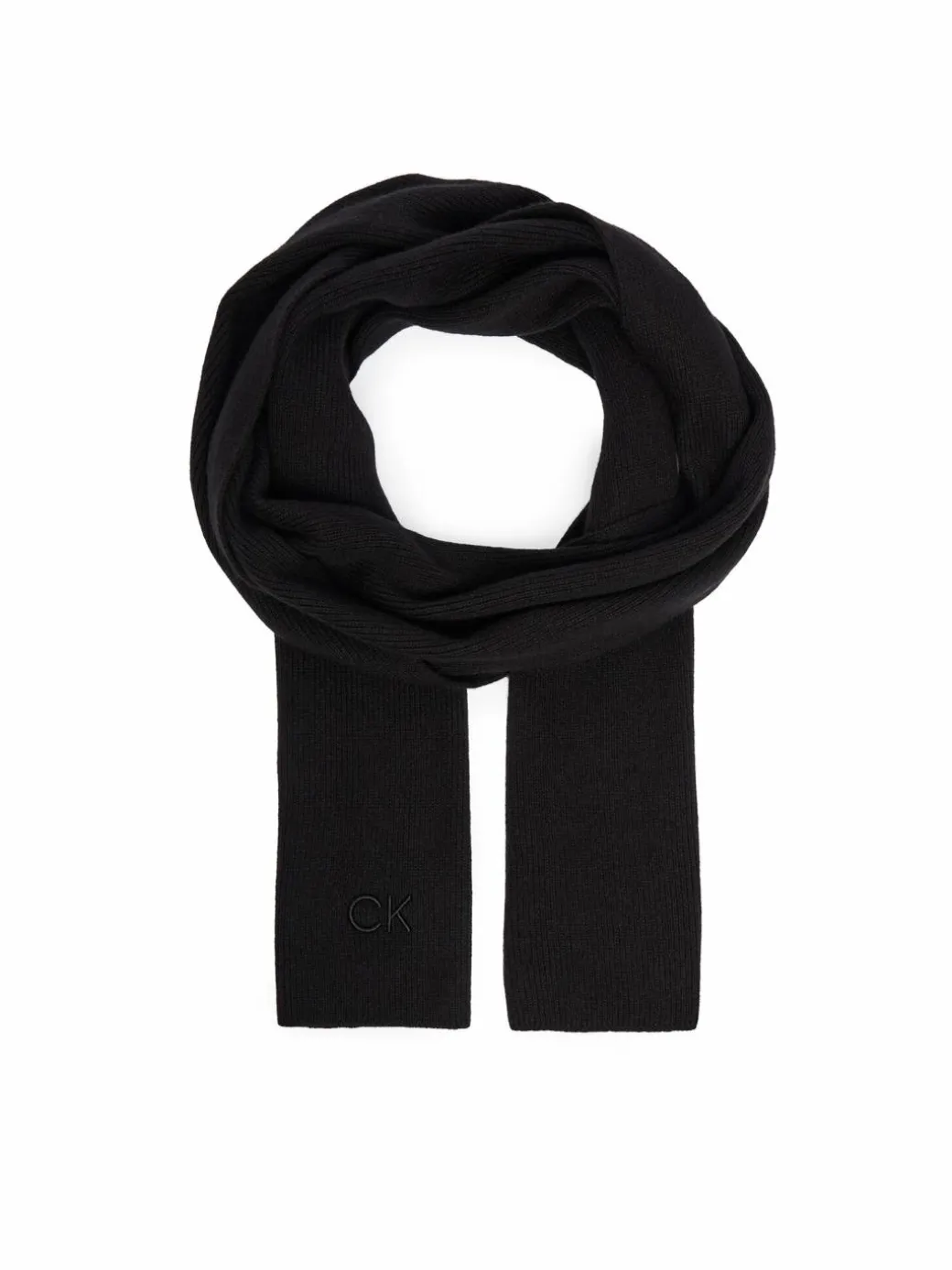 Sciarpa Embroidery Fine K60K612601 Nero