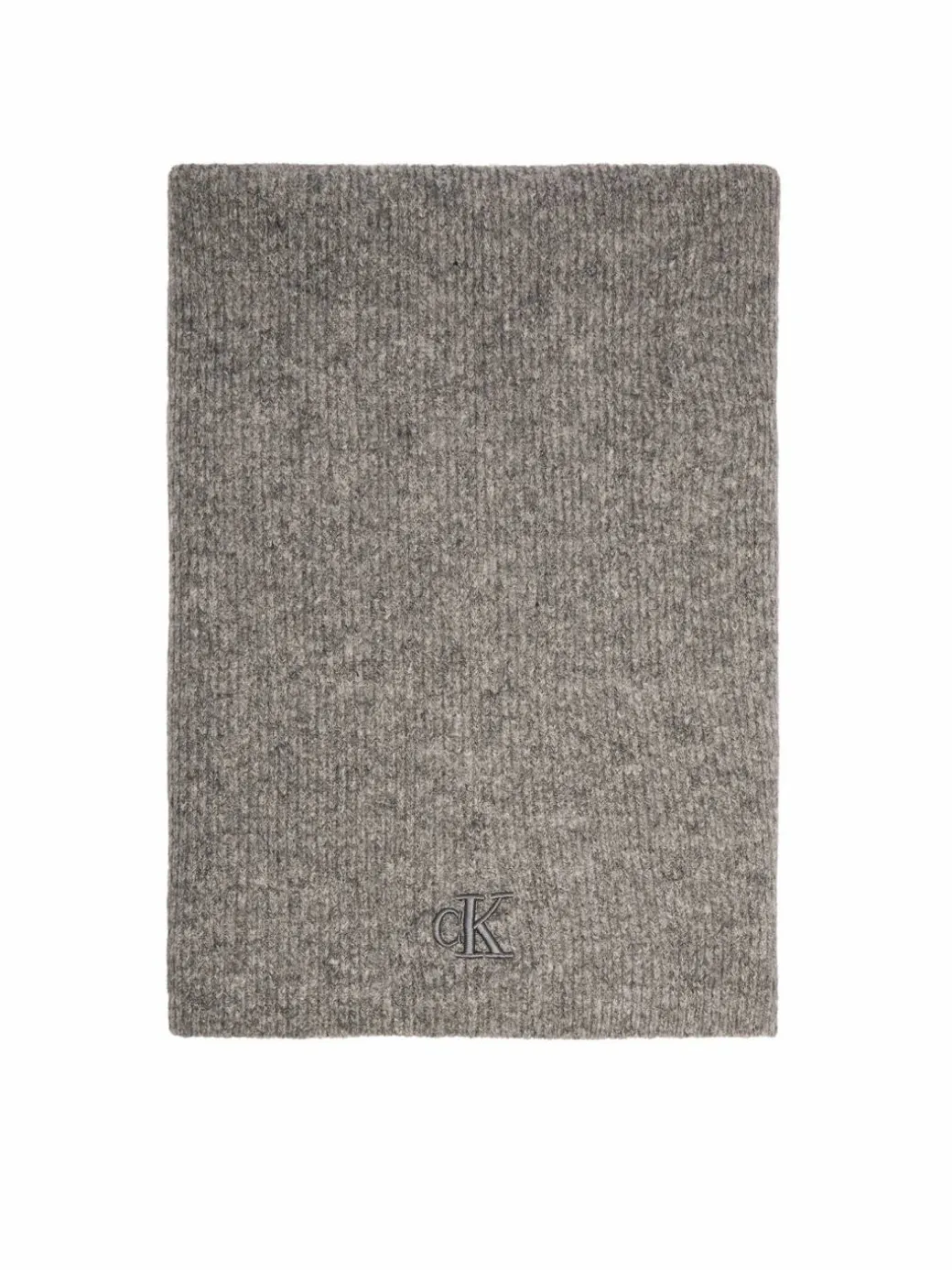 Sciarpa Thick Embroidery K60K612664 Grigio