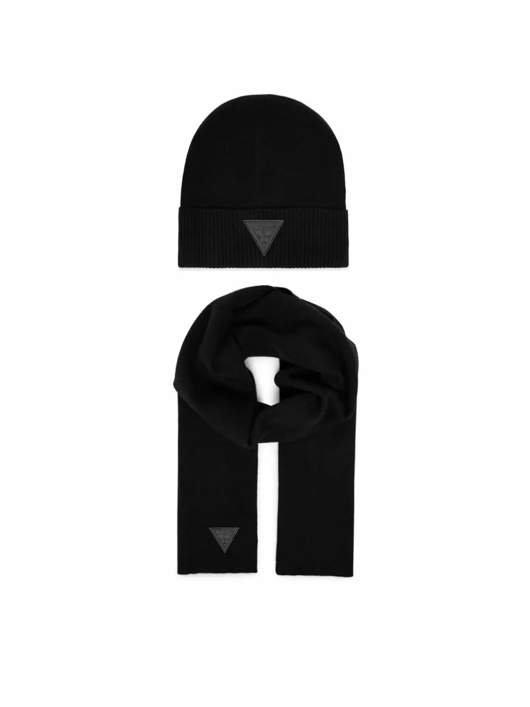 Set berretto e sciarpa GFBOXM P6103 Nero
