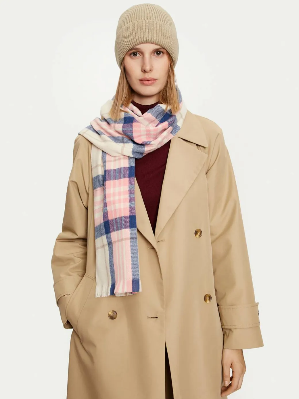 Set berretto e sciarpa Janna 17153149 Beige