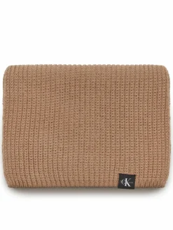 Set berretto e sciarpa Monogram Rib Scarf Beanie Set IU0IU00638 Marrone