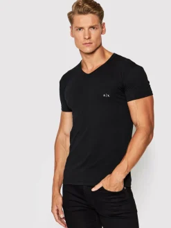 Set di t-shirt 956004 CC282 07320 Nero Regular Fit
