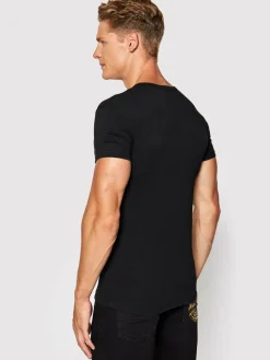 Set di t-shirt 956004 CC282 07320 Nero Regular Fit