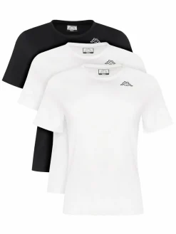 Set di t-shirt Logo Sylvie 38277LW Nero Regular Fit