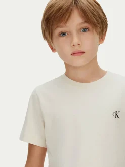 Set di t-shirt Monologo IB0IB01093 Beige Regular Fit