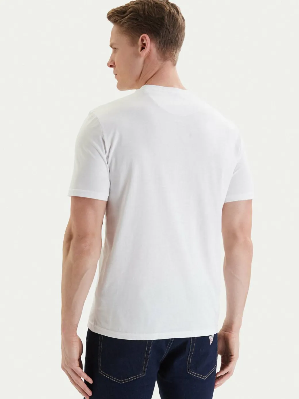 Set di t-shirt U6GG04 KCAM1 Bianco Regular Fit