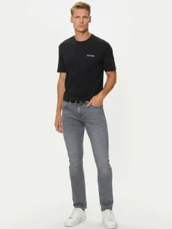 Set di t-shirt U4YG52 KCAM1 Nero Regular Fit