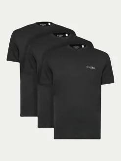 Set di t-shirt U4YG52 KCAM1 Nero Regular Fit
