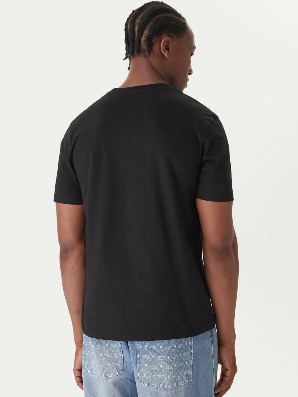 Set di t-shirt Wendell RK25190CCM Nero Regular Fit