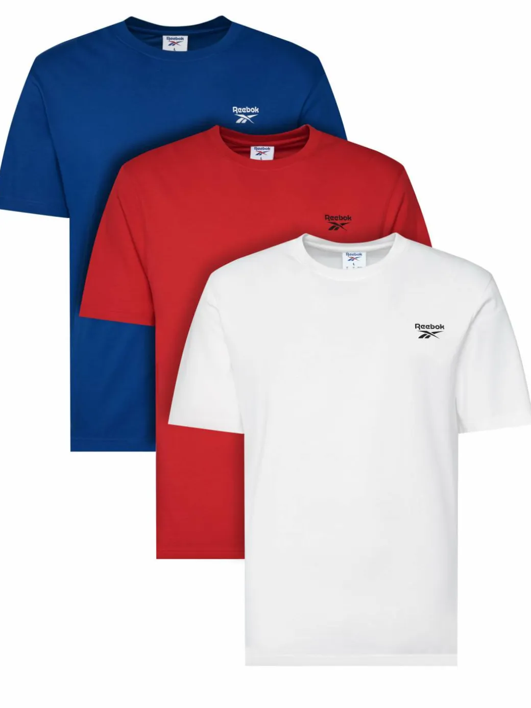 Set di t-shirt Woods RK25193CCM Multicolore Regular Fit