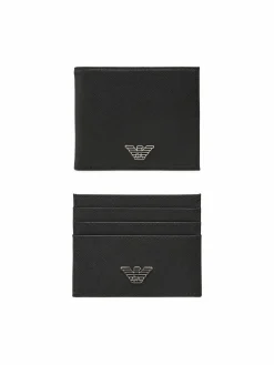 Set portafoglio e portacarte Y4R237 Y138E Nero