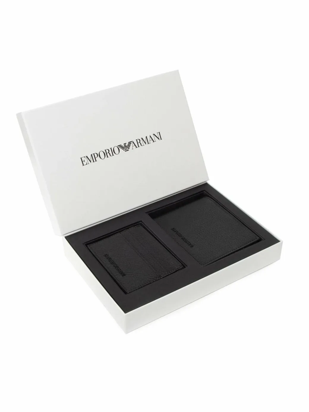 Set portafoglio e portacarte Y4R378 Y068E 80001 Nero