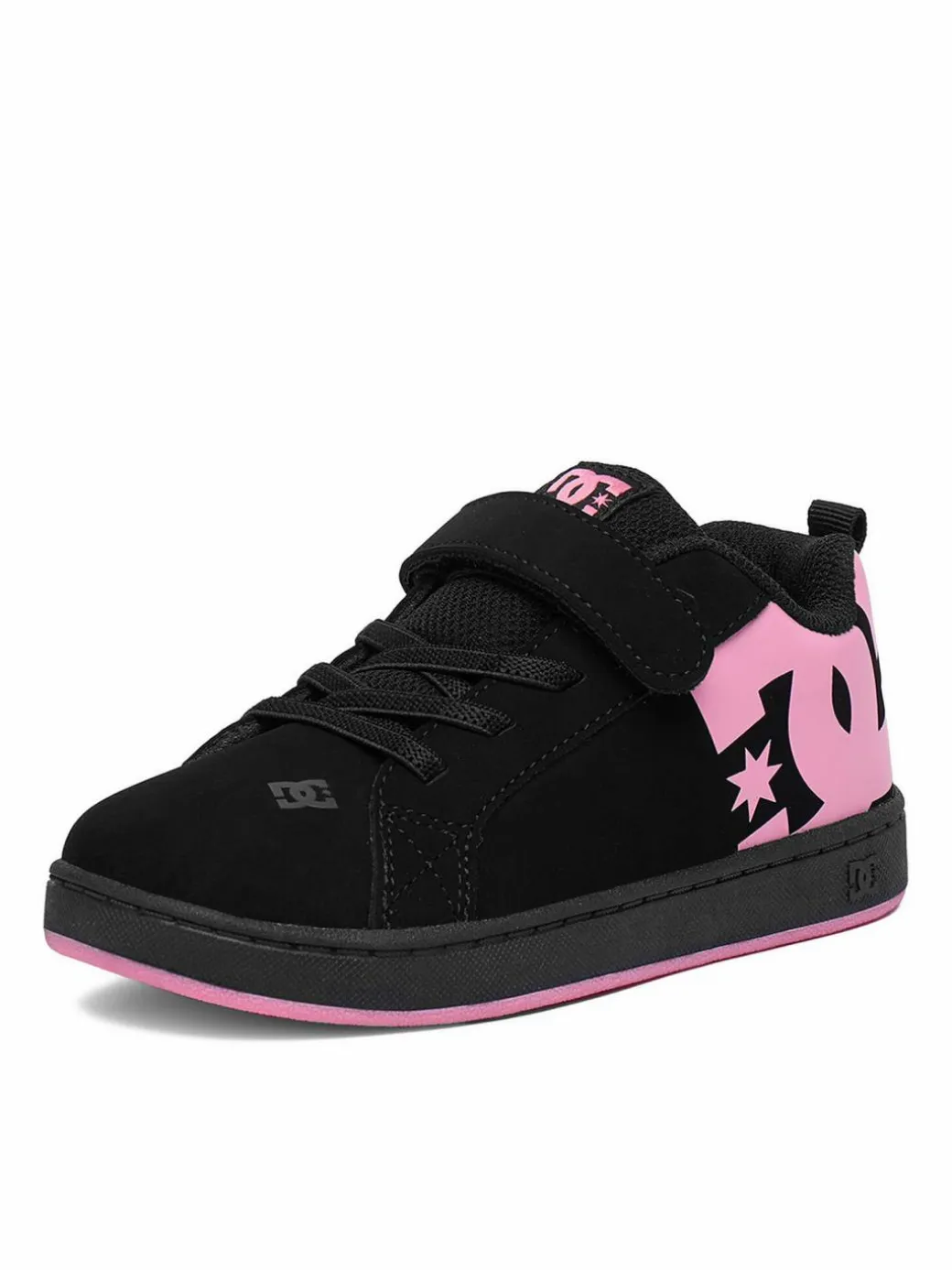 Sneakers EO-COURT GRAFFIK ELASTIC TODDLER DC02547003 Nero