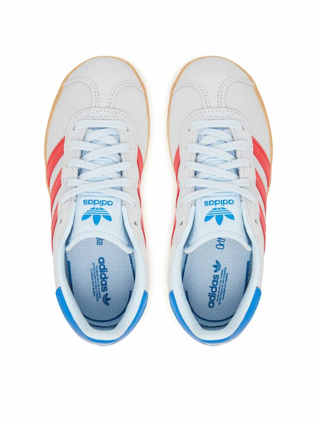 Sneakers Gazelle KI4036 Azzurro chiaro