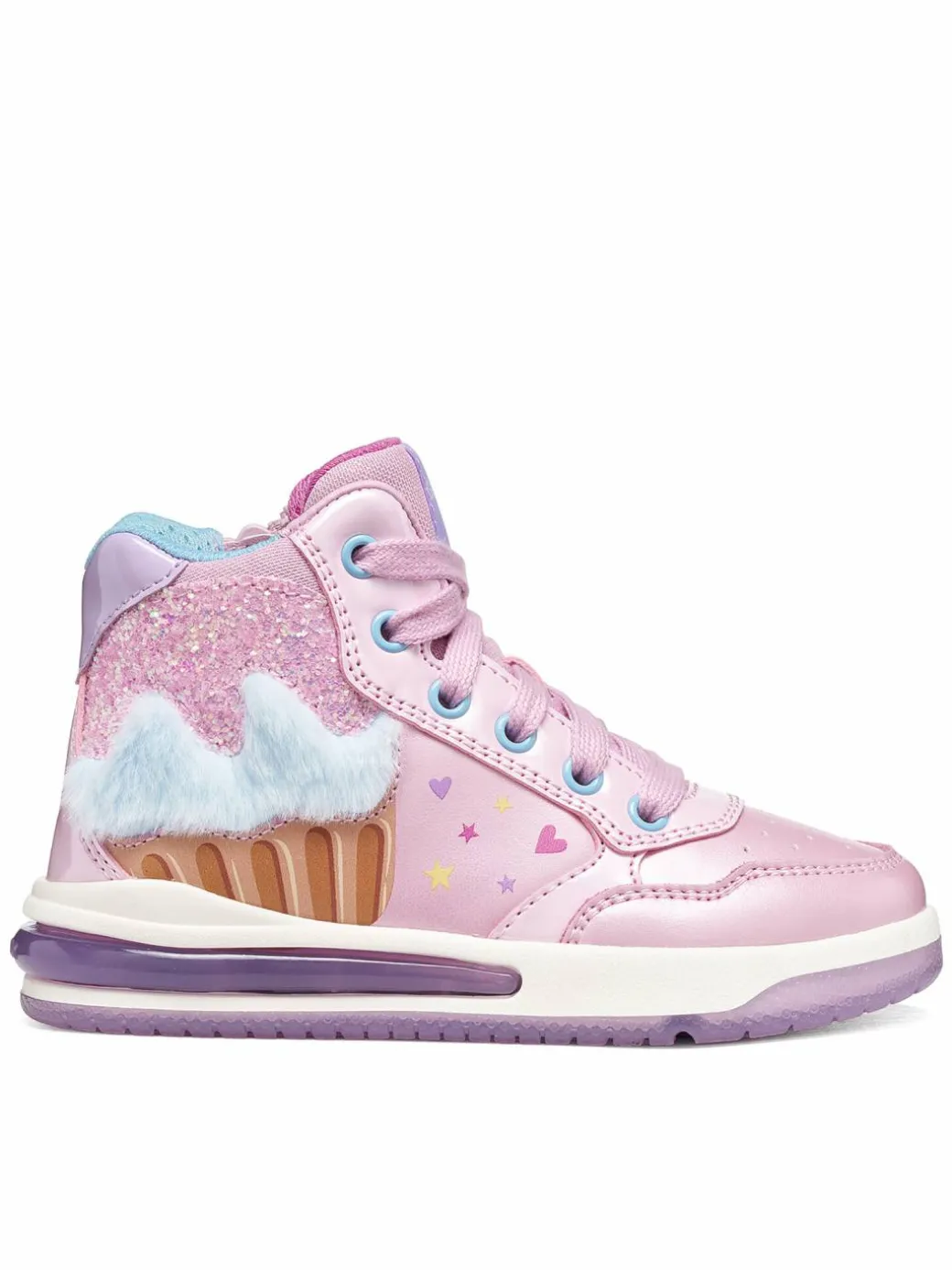 Sneakers J Sketlite Girl J66NWB 0NFKN C8207 D Rosa chiaro