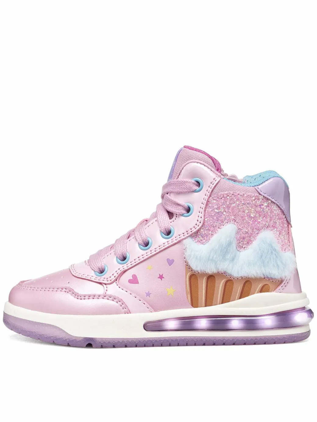 Sneakers J Sketlite Girl J66NWB 0NFKN C8207 S Rosa chiaro