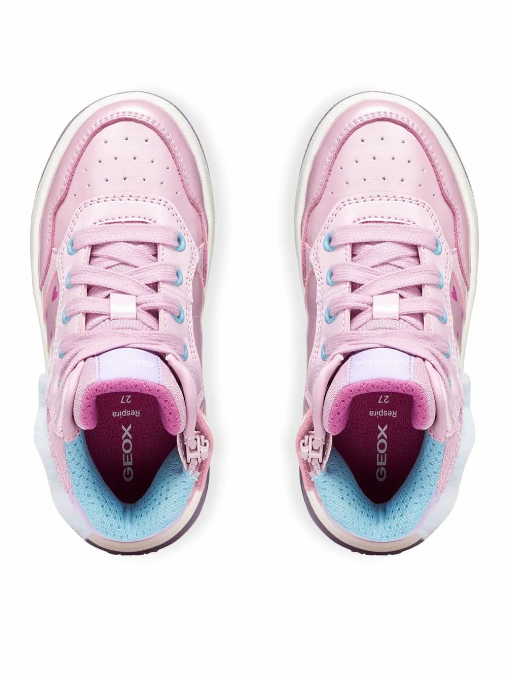 Sneakers J Sketlite Girl J66NWB 0NFKN C8207 S Rosa chiaro