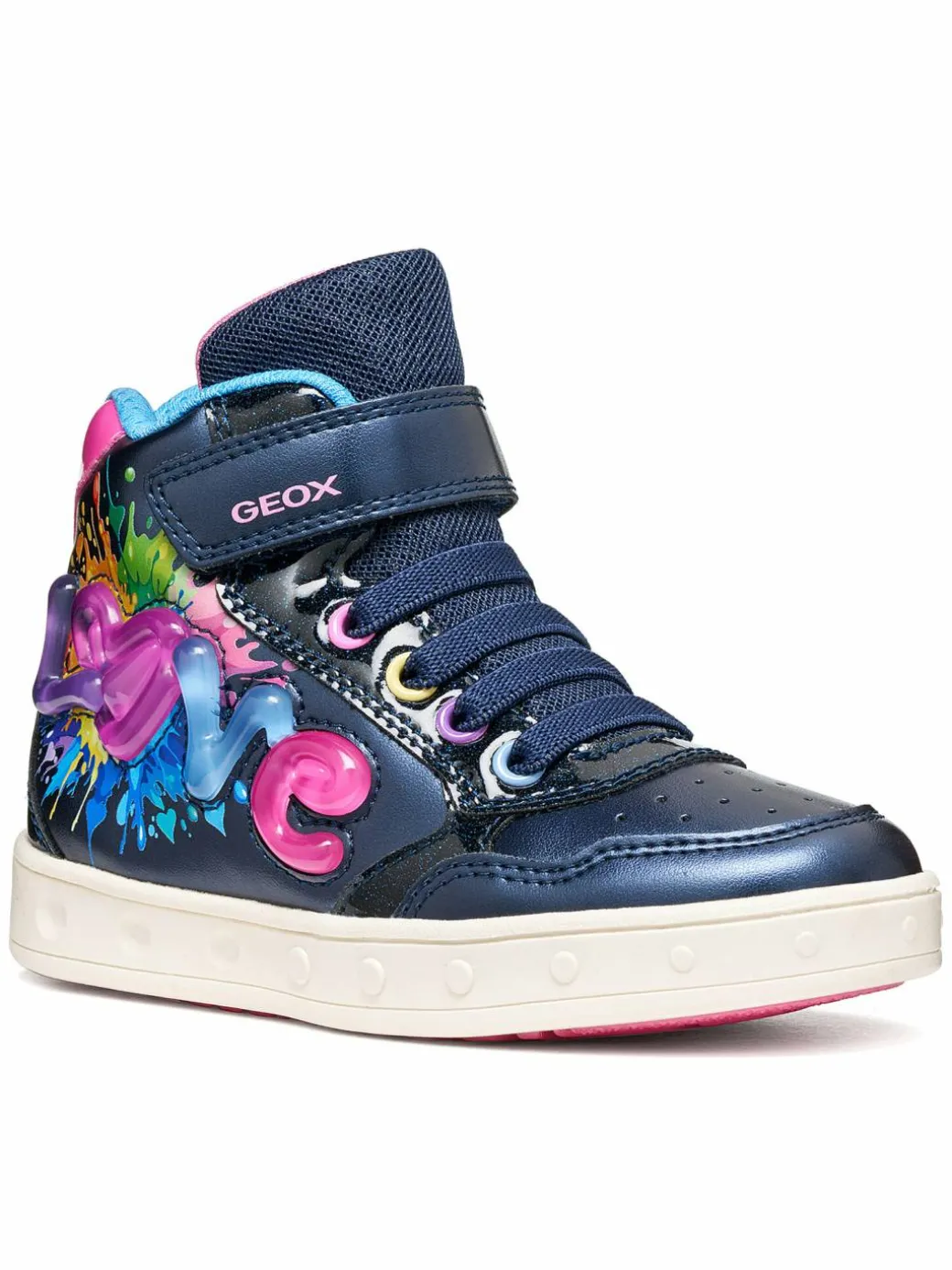 Sneakers J Skylin Girl J668WB 0NFKC C4243 D Blu scuro