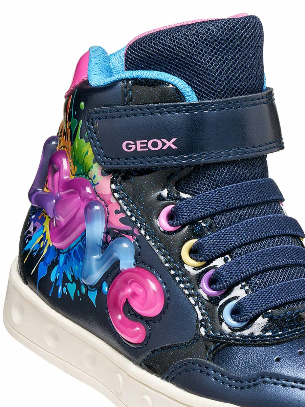 Sneakers J Skylin Girl J668WB 0NFKC C4243 D Blu scuro
