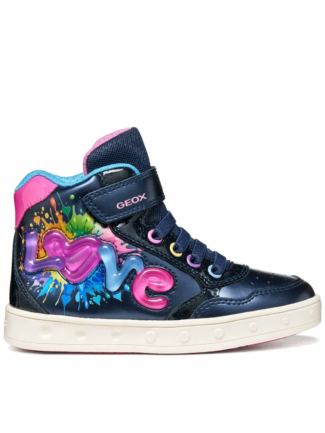Sneakers J Skylin Girl J668WB 0NFKC C4243 D Blu scuro