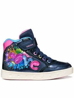 Sneakers J Skylin Girl J668WB 0NFKC C4243 S Blu scuro