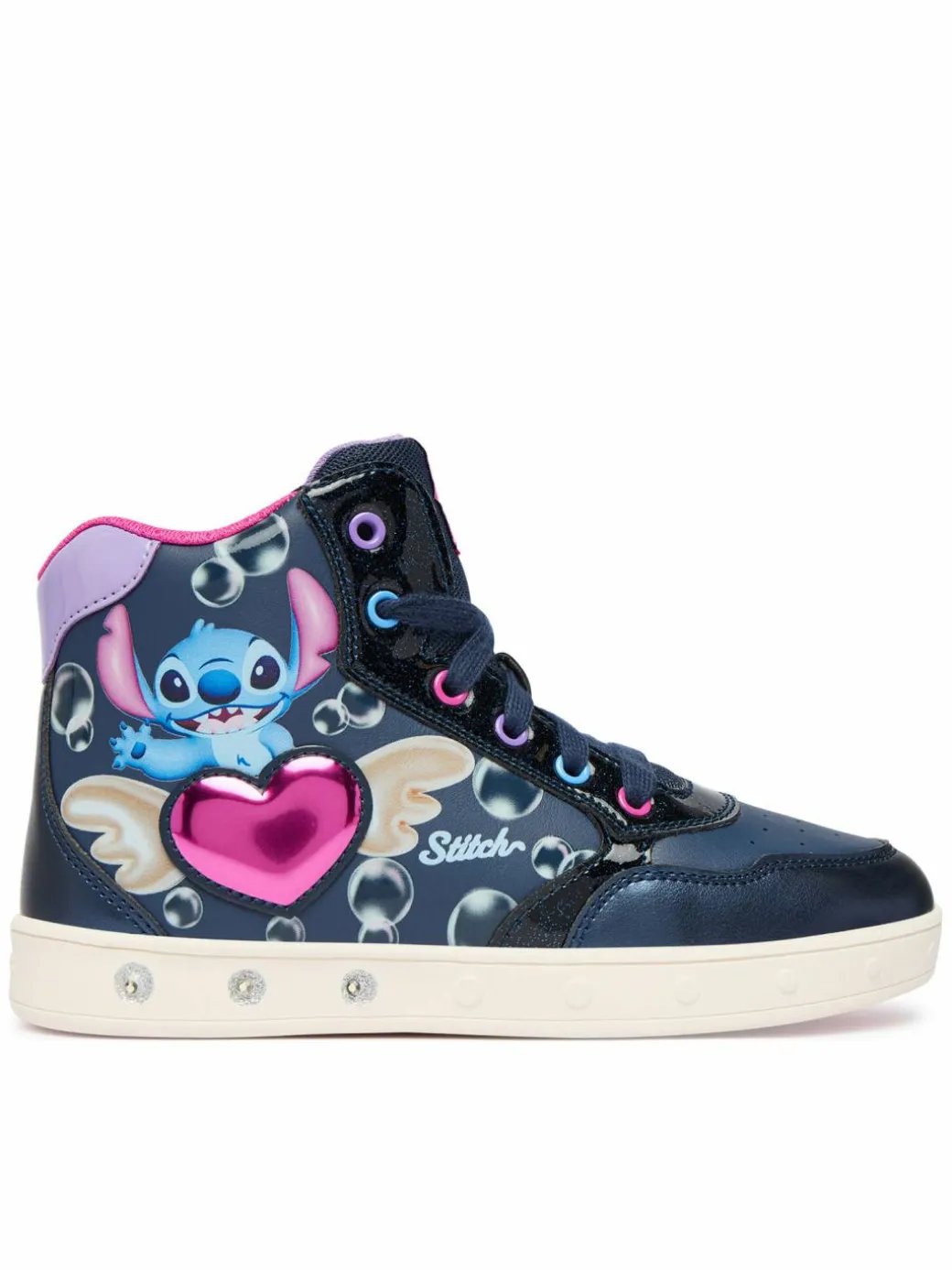 Sneakers J Skylin Girl J668WE 054AJ C4268 D Blu scuro