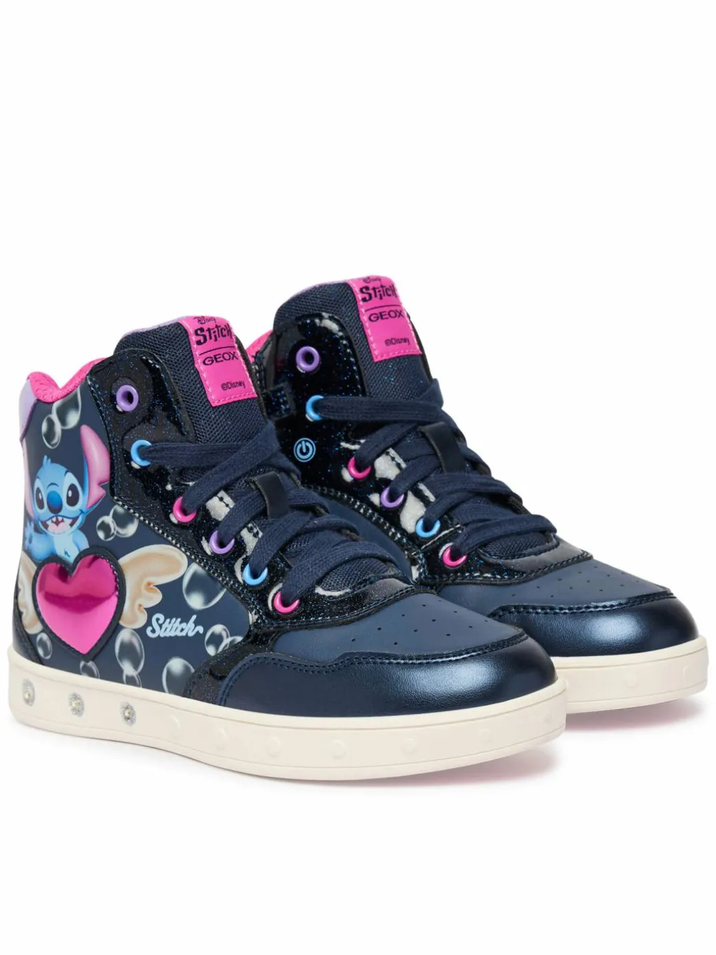 Sneakers J Skylin Girl J668WE 054AJ C4268 D Blu scuro