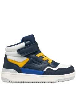 Sneakers J Washiba Boy J66LQI 0BC15 C0657 S Blu scuro