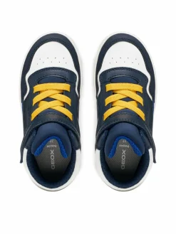 Sneakers J Washiba Boy J66LQI 0BC15 C0657 S Blu scuro