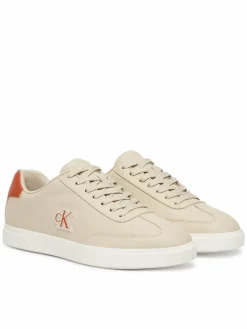 Sneakers Low Prof Cupsole Emb Lth HM0HM02124 Beige