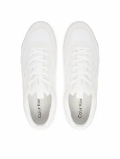 Sneakers Low Pro Runner Mix Mat HM0HM02208 Bianco