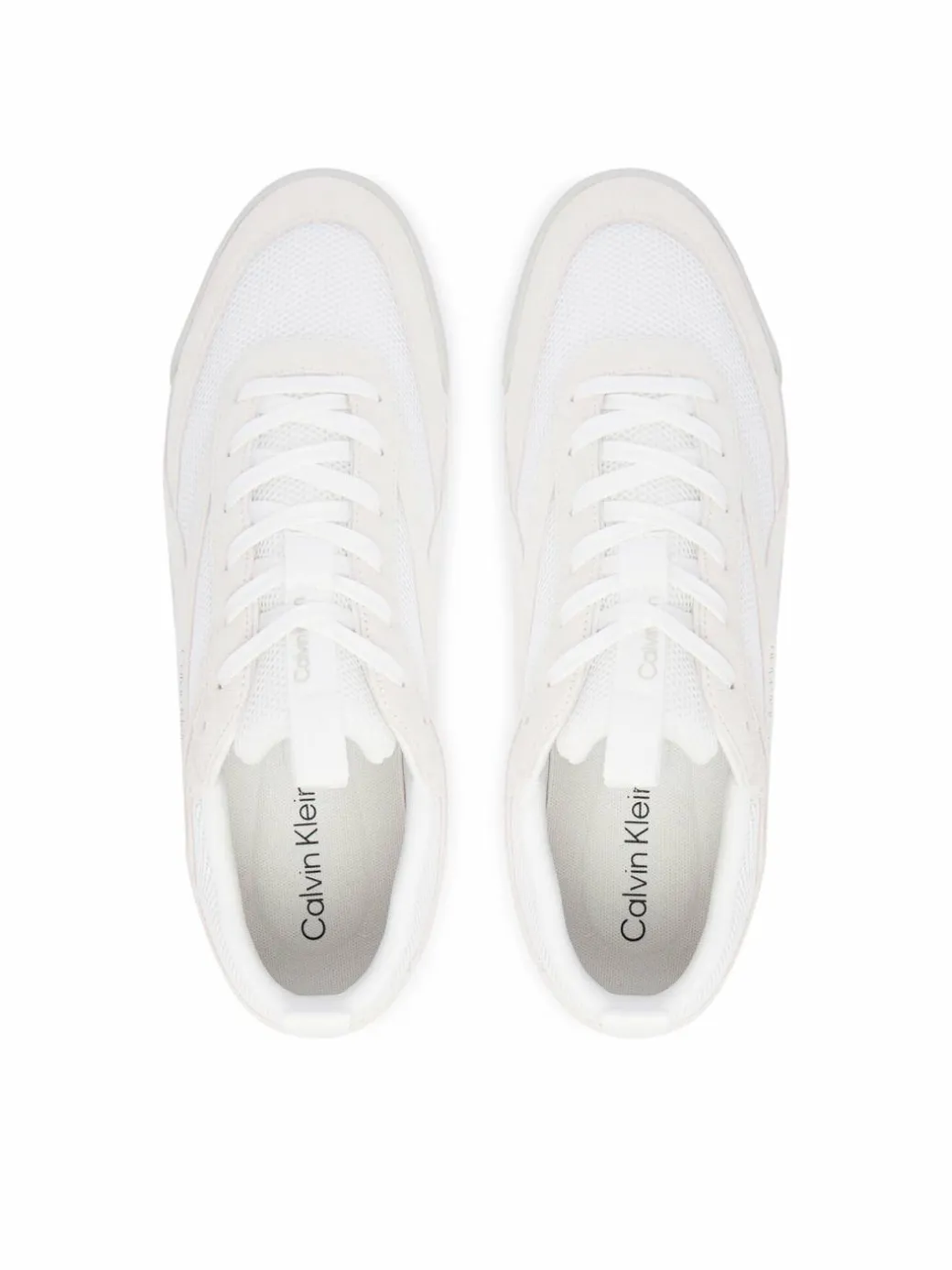 Sneakers Low Pro Runner Mix Mat HM0HM02208 Bianco