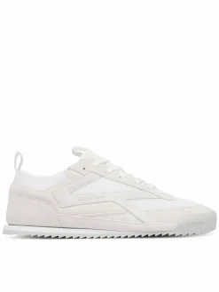 Sneakers Low Pro Runner Mix Mat HM0HM02208 Bianco