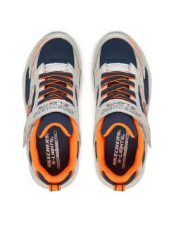 Sneakers Meteor-Lights - Glow-Strider 401497L/SLOR Argento